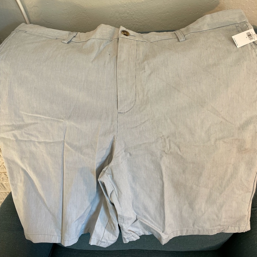 Pinstripe shorts